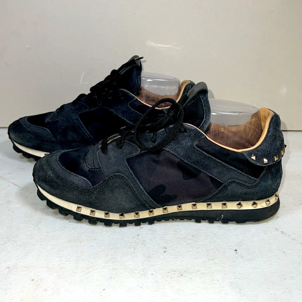 VALENTINO GARAVANI SNEAKERS IN BLACK - Picture 7 of 14